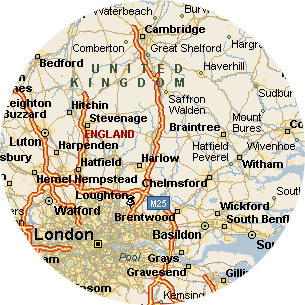 The areas covered by DKM Construction - a preofessional and cost-effective building company covering Essex, London & Hertfordshire